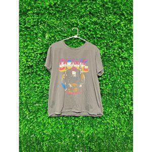 Vintage David Bowie T-shirt - Adult Mens XXL - U10